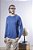 Blusa Tricot Masculina Manga Raglan Decote Redondo - Imagem 9