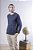 Blusa Tricot Masculina Manga Raglan Decote Redondo - Imagem 7