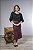 Saia Midi Reta em Suede com Fenda - Imagem 14