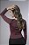 Blusa Feminina Poliamida com Franzidos Manga Longa - Imagem 10