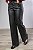Calça Reta Feminina Resinada com Elastano e Bolsos - Imagem 6