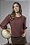 Blusa Feminina Manga 7/8 Decote Redondo - Imagem 6