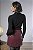 Blusa Tricot Canelada Feminina com Gola e Manga Longa - Imagem 3