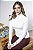 Blusa Tricot Feminina Gola Rolê com Botões no Punho - Imagem 8