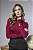 Blusa Tricot Feminina Gola Rolê com Botões no Punho - Imagem 17