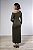 Vestido Midi Decote Assimétrico com Detalhe Metal e Fenda Lateral - Imagem 9