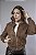 Jaqueta Feminina Bomber Suede com Zíper - Imagem 5