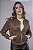 Jaqueta Feminina Bomber Suede com Zíper - Imagem 6