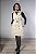 Vestido Trench Coat Sem Manga Curto com Cinto e Botões - Imagem 11