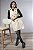 Vestido Trench Coat Sem Manga Curto com Cinto e Botões - Imagem 10