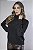 Blusa Tricot Modal Feminina Textura Geométrica com Gola - Imagem 15