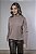 Blusa Tricot Modal Feminina Textura Geométrica com Gola - Imagem 16