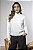 Blusa Tricot Modal Feminina Textura Geométrica com Gola - Imagem 1