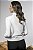 Blusa Tricot Modal Feminina Textura Geométrica com Gola - Imagem 5