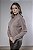 Blusa Tricot Modal Feminina Textura Geométrica com Gola - Imagem 17