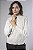 Blusa Tricot Modal Feminina Frente Texturizada com Gola - Imagem 12