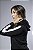 Blusa Tricot Texturizada com Listra Contrastante e Capuz Feminina - Imagem 13