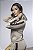 Blusa Tricot Texturizada com Listra Contrastante e Capuz Feminina - Imagem 18