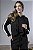 Blusa Tricot Texturizada com Listra Contrastante e Capuz Feminina - Imagem 15