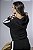 Blusa Tricot Texturizada com Listra Contrastante e Capuz Feminina - Imagem 14