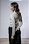 Blusa Feminina Manga Longa Gola Alta com Nervuras - Imagem 4