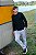 Blusa Tricot Canelado Masculina Raglan Gola Redonda - Imagem 2