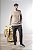 Blusa Tricot Canelado Masculina Raglan Gola Redonda - Imagem 4