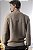 Blusa Tricot Canelado Masculina Raglan Gola Redonda - Imagem 9