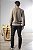 Blusa Tricot Canelado Masculina Raglan Gola Redonda - Imagem 8