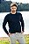 Blusa Tricot Texturizada Masculina Decote Redondo - Imagem 2