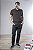 Calça Reta Masculina Cós com Elástico e Bolso Faca - Imagem 9