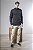 Blusa Tricot Masculina em Algodão Meio Zíper com Gola - Imagem 9