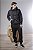 Calça Jogger Masculina Malha Texturizada com Bolsos e Zíperes - Imagem 8