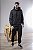 Calça Jogger Masculina Malha Texturizada com Bolsos e Zíperes - Imagem 7