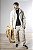 Calça Jogger Masculina Malha Texturizada com Bolsos e Zíperes - Imagem 11