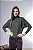 Blusa Tricot Canelada Manga Morcego Feminina com Gola - Imagem 13