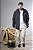 Jaqueta Corta-Vento Masculina Impermeável Forrada com Capuz e Bolsos - Imagem 9