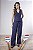 Blusa Peplum Decote V Feminina Texturizada Com Recortes - Imagem 1