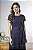 Vestido Midi Em Linho Com Faixa Recortes E Pespontos - Imagem 11
