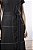 Vestido Midi Em Linho Com Faixa Recortes E Pespontos - Imagem 3