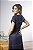 Vestido Midi Em Linho Com Faixa Recortes E Pespontos - Imagem 15