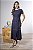 Vestido Midi Em Linho Com Faixa Recortes E Pespontos - Imagem 8