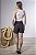 Short Saia Tulipa Com Bolsos - Imagem 3