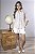 Camisa Listrada Feminina Manga 7/8 Com Martingale - Imagem 1