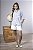 Camisa Listrada Feminina Manga 7/8 Com Martingale - Imagem 8