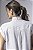 Camisa Listrada Gola Laço Feminina Com Manga Dobrada - Imagem 14