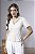 Blusa Polo Listrada Feminina Manga Curta - Imagem 4