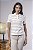 Blusa Polo Feminina Listrada Com Textura - Imagem 1