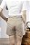 Short Alfaiataria Feminino Com Pregas E Bolso Faca - Imagem 7