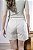 Short Alfaiataria Feminino Com Pregas E Bolso Faca - Imagem 13